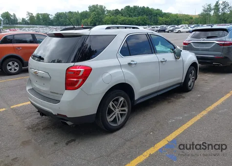 2016 Chevrolet Equinox Ltz z USA, uszkodzony, nr VIN 2GNFLGE38G6203675